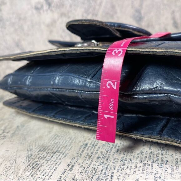 Jeanne Bernard Vintage 60’s Crocodile / Alligator Handbag - Picture 13 of 13